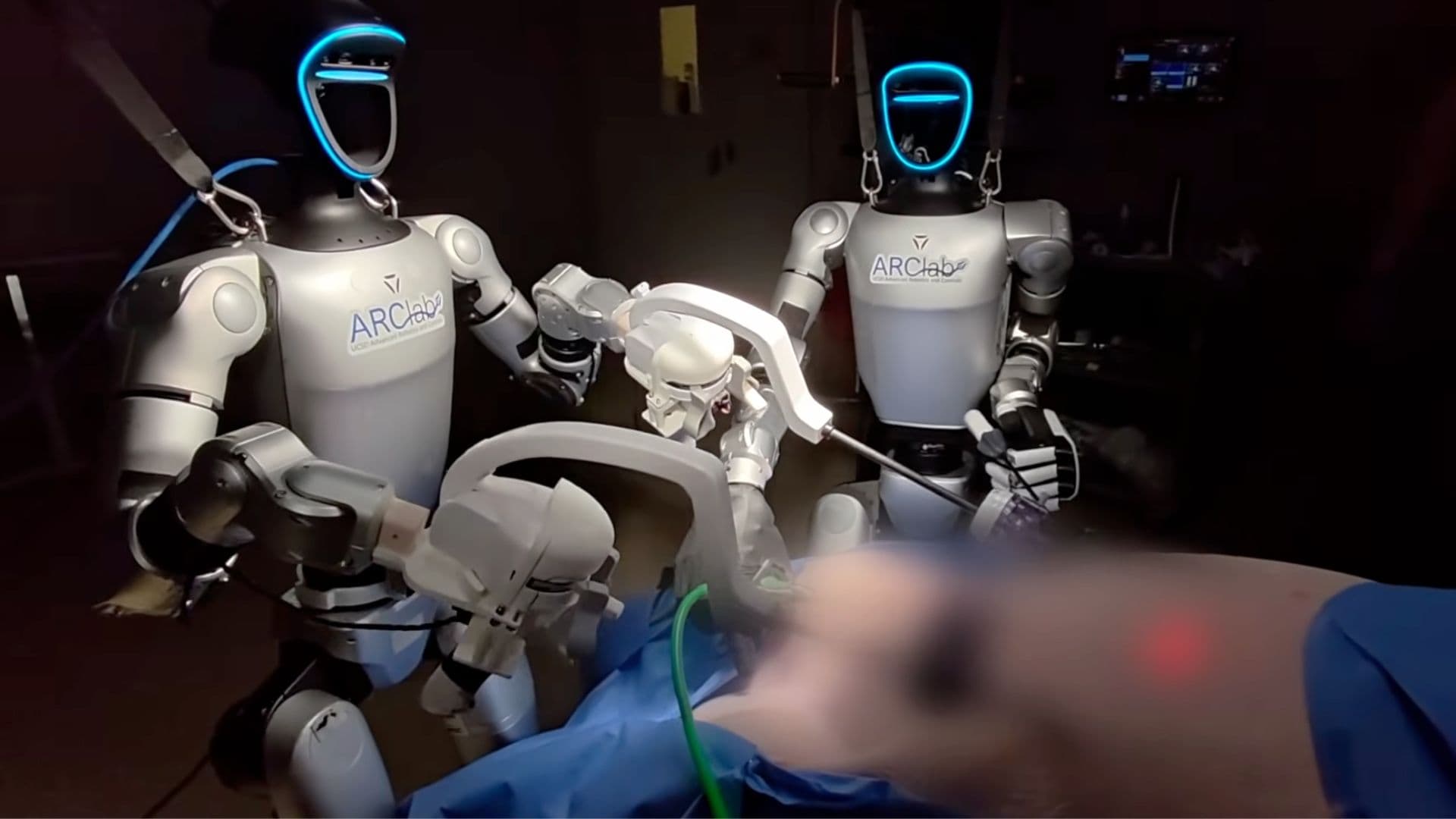 Surgeons Use Teleoperated Humanoid Robots to Perform Live Surgery – a World First
